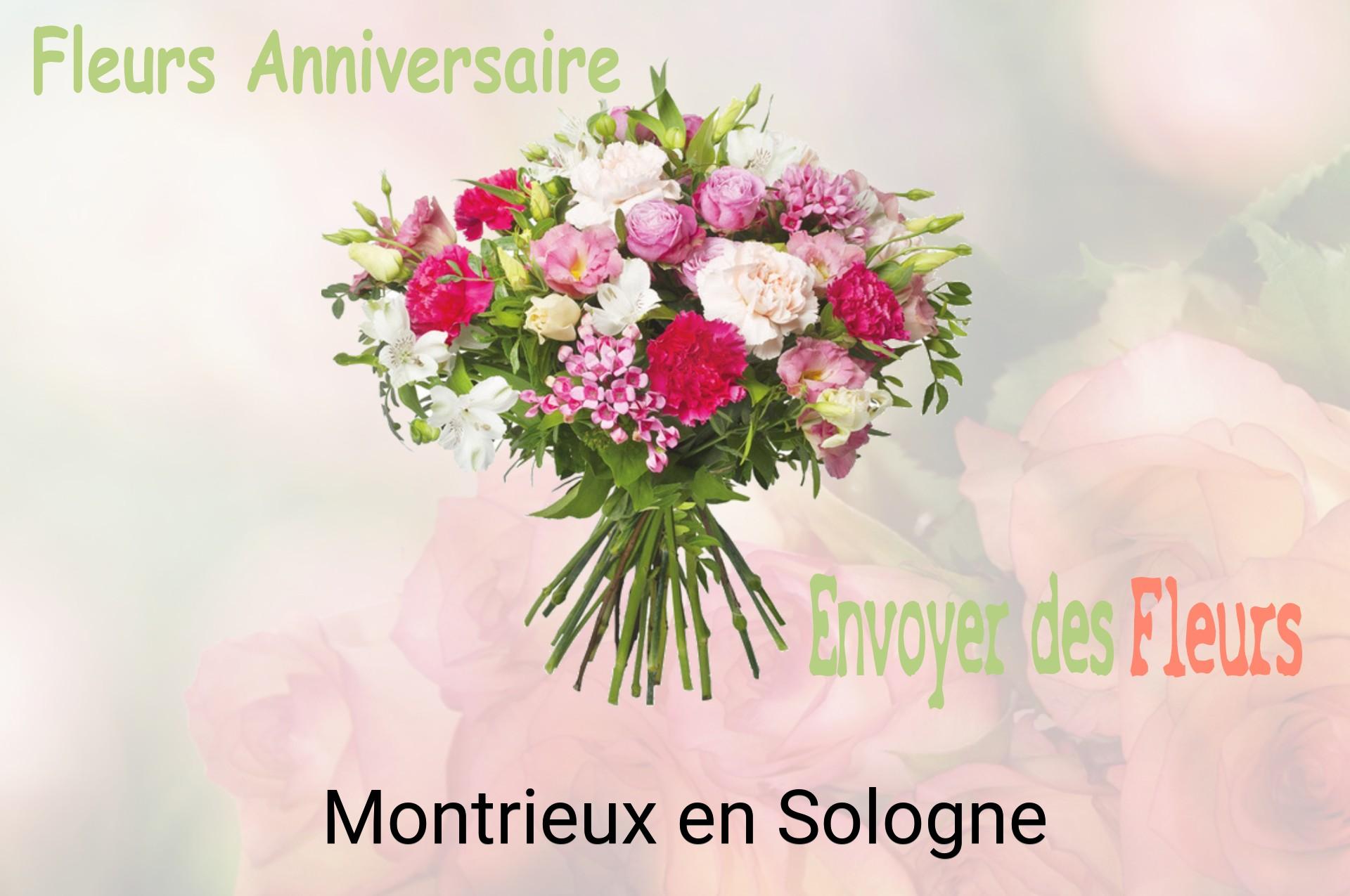 Bouquet de fleurs d’anniversaire livré à Montrieux-en-Sologne