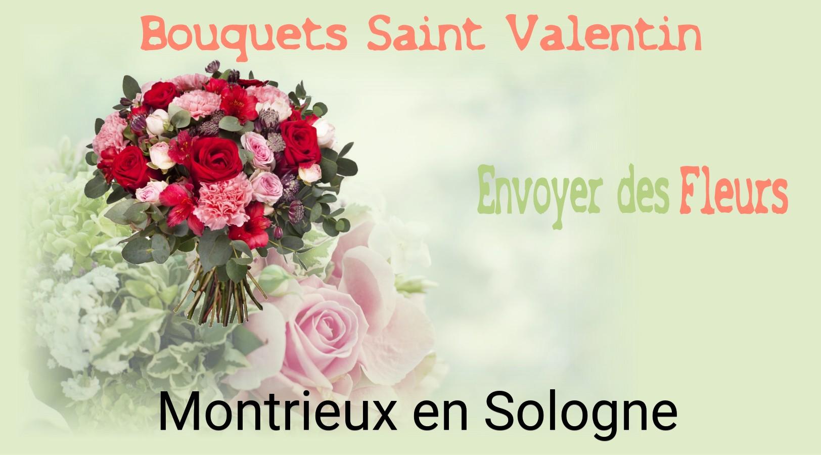 Roses de Saint-Valentin livrées à Montrieux-en-Sologne